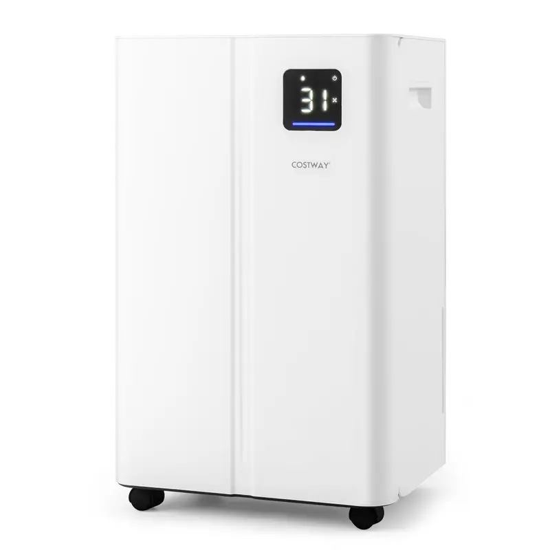 20-Liter Home Dehumidifier For Basements And Damp Indoor Spaces – White 1