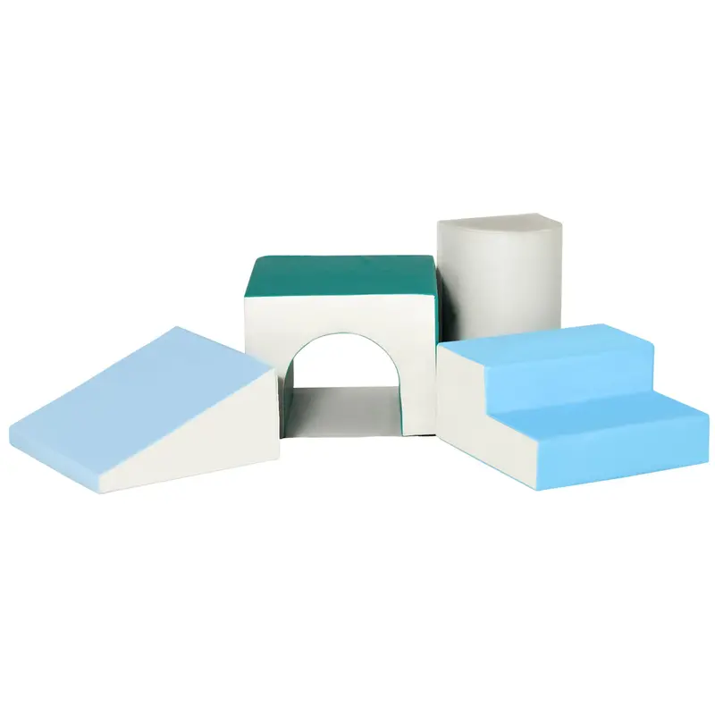 4-Piece Soft Play Set For Toddlers (Ages 1–3) – Colorful Foam Activity Kit For Early Development 1