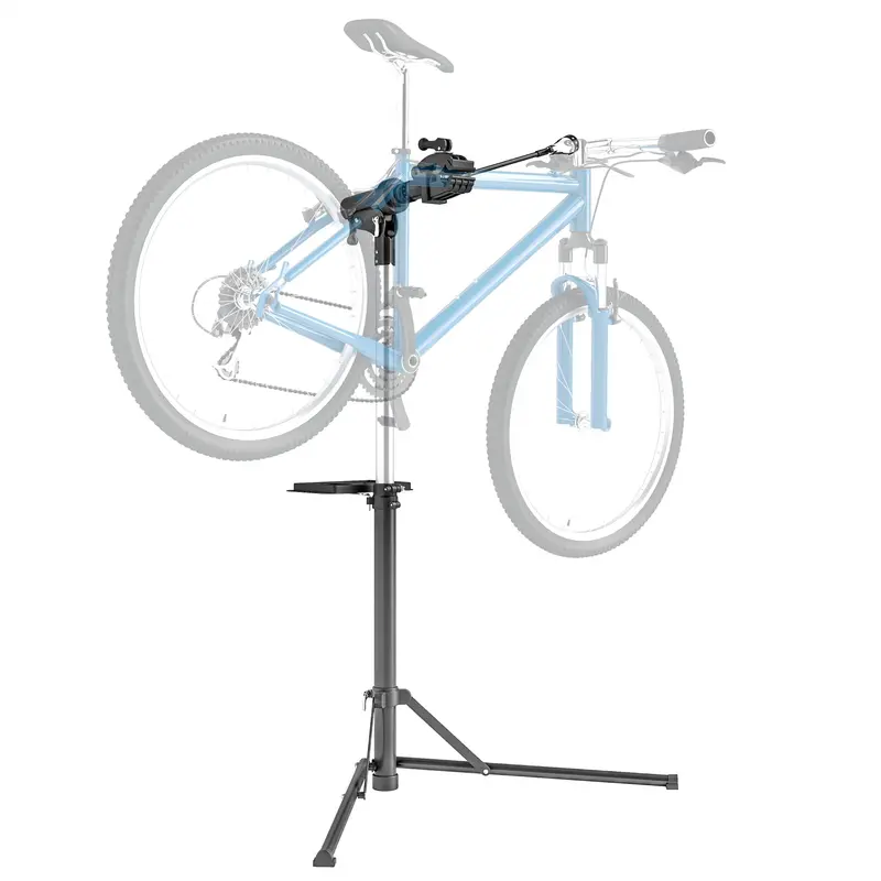 Homcom Foldable Bike Repair Stand – 40Kg Capacity, Height-Adjustable For Road, Mountain & E-Bikes 1