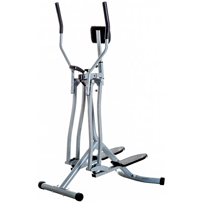 Homcom Home Cross Trainer – Air Walker Glider Fitness Machine With Lcd Display, Grey Design 1