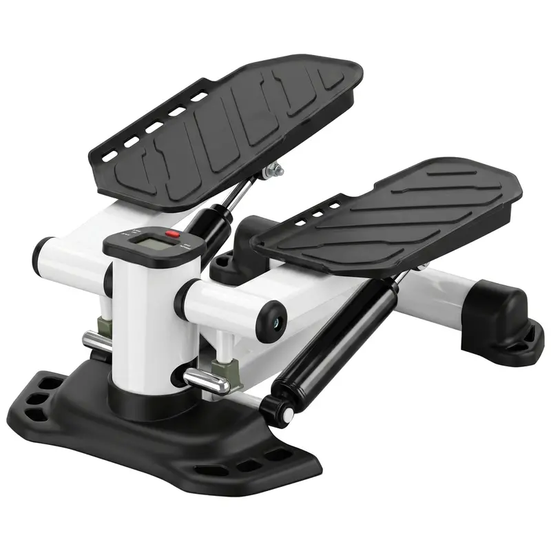 Homcom Portable Mini Stepper – Compact Home & Office Cardio Device With Lcd Monitor And Silent Operation 1