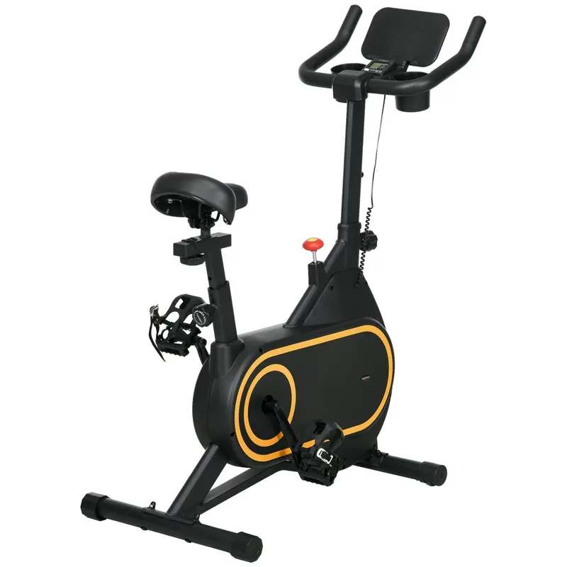 Sportnow Magnetic Indoor Cycling Bike – Quiet Flywheel Exercise Bike With Lcd Monitor, Tablet Holder & Padded Seat 1