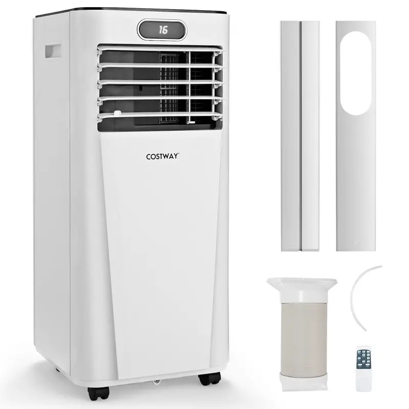 White 3-In-1 Portable Air Conditioner With Sleep Mode & Remote 1